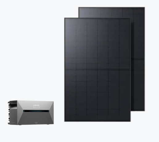 Balkonkraftwerk 880Wp + ANKER Solarbank 2 Pro - Dachflug Solar