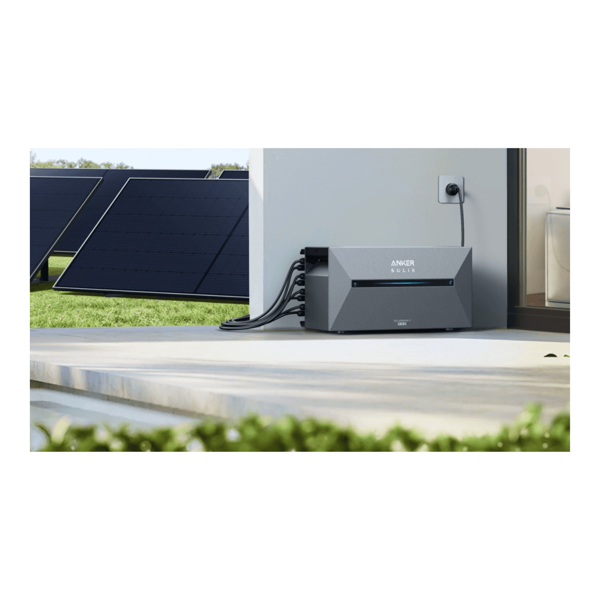 Balkonkraftwerk 880Wp + ANKER Solarbank 2 Pro - Dachflug Solar