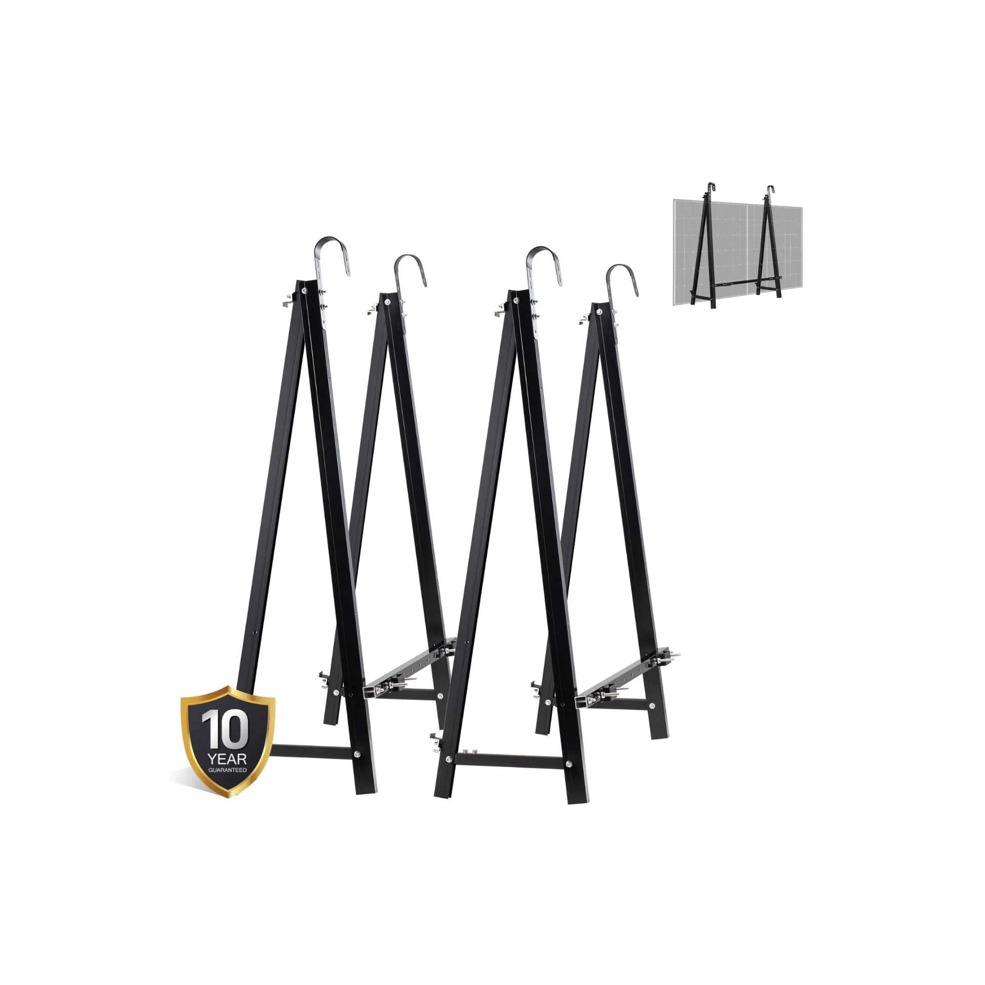 Balkonkraftwerk Solarmodul Halterung - 1 Solarmodul - Dachflug Solar