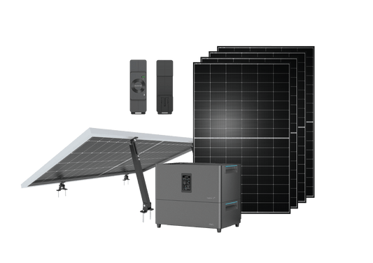 Balkonkraftwerk ZEUS SMART POWERSYSTEM 2000 + - Dachflug Solar