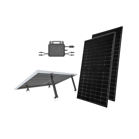 Balkonkraftwerk ZEUS SMARTSYSTEM 800 + UK - Dachflug Solar
