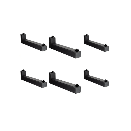 Solar - Aufständerung 10° - Set / 4 - Solarmodule - Ost/West - Dachflug Solar