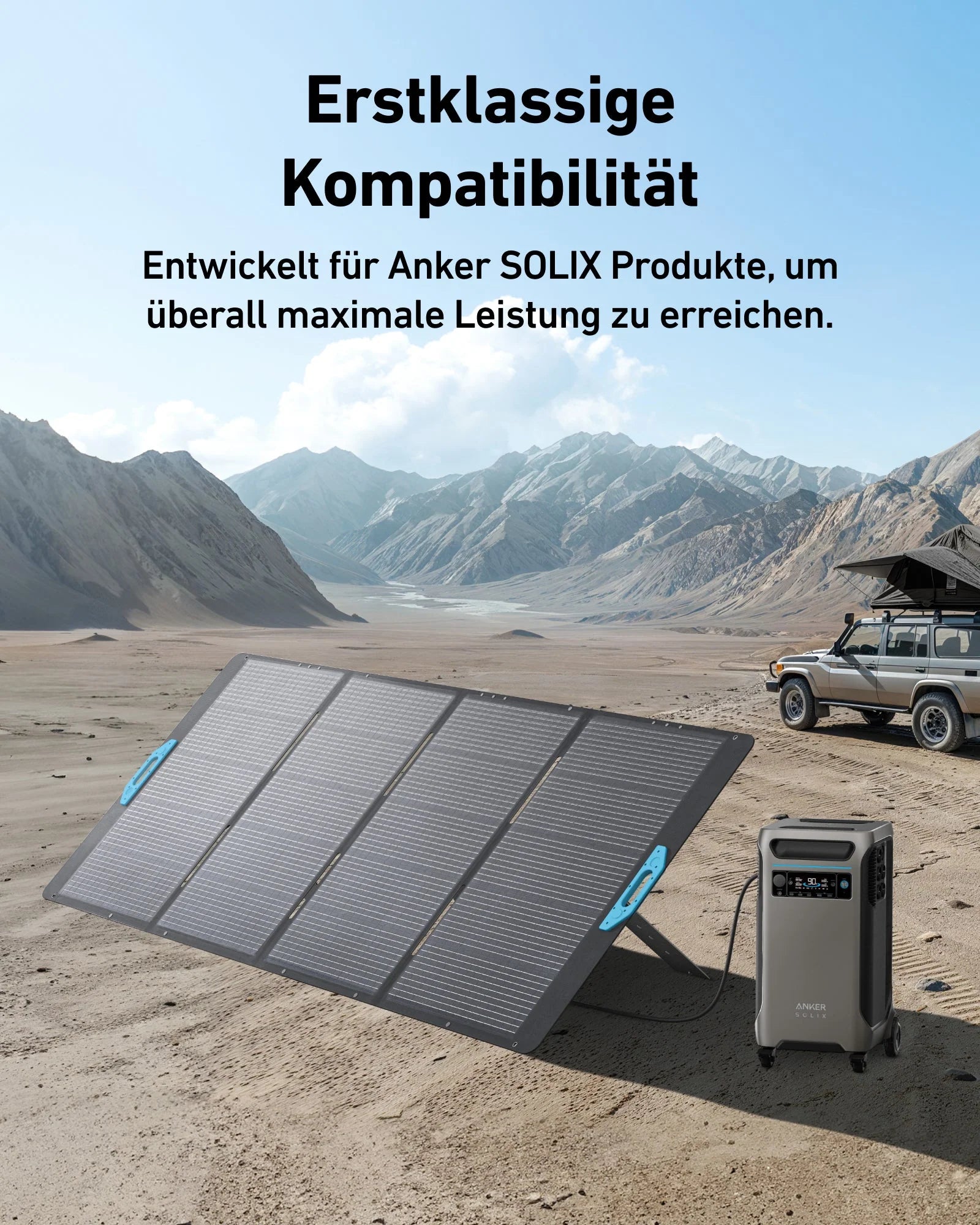 Anker SOLIX PS400 Solarpanel (400W) - Dachflug Solar