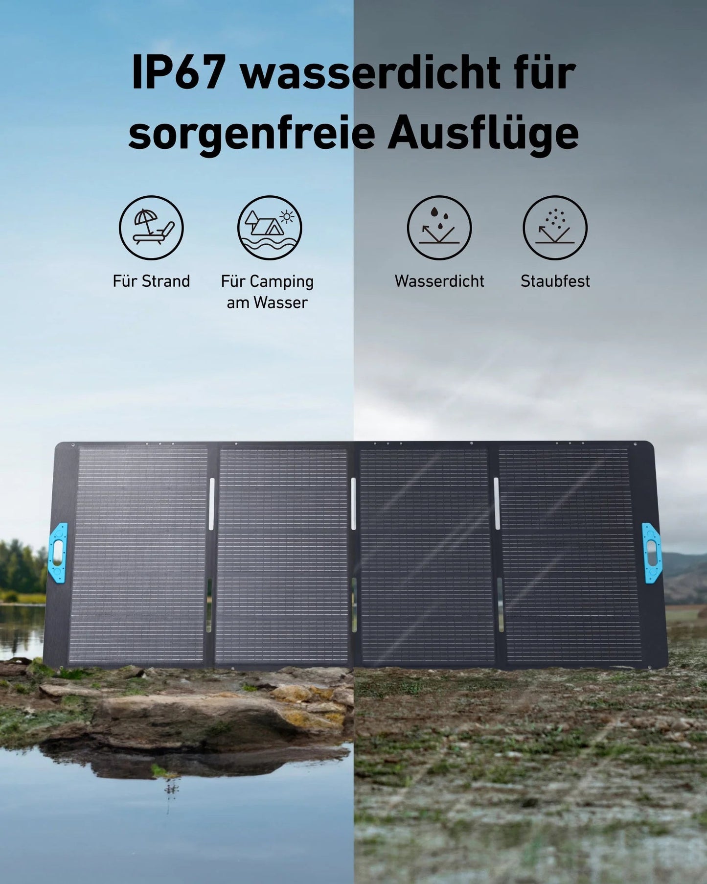 Anker SOLIX PS400 Solarpanel (400W) - Dachflug Solar