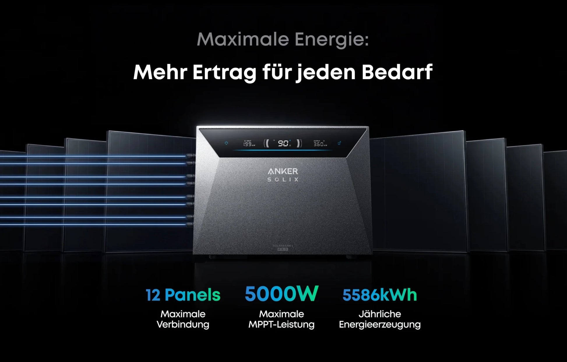 ANKER Solix Solarbank 4 E5000 Pro - Dachflug Solar
