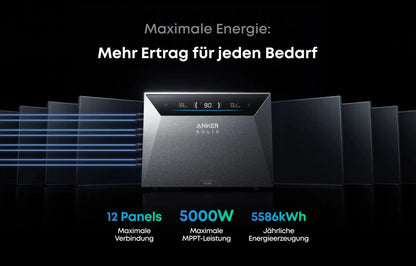 ANKER Solix Solarbank 4 E5000 Pro - Dachflug Solar
