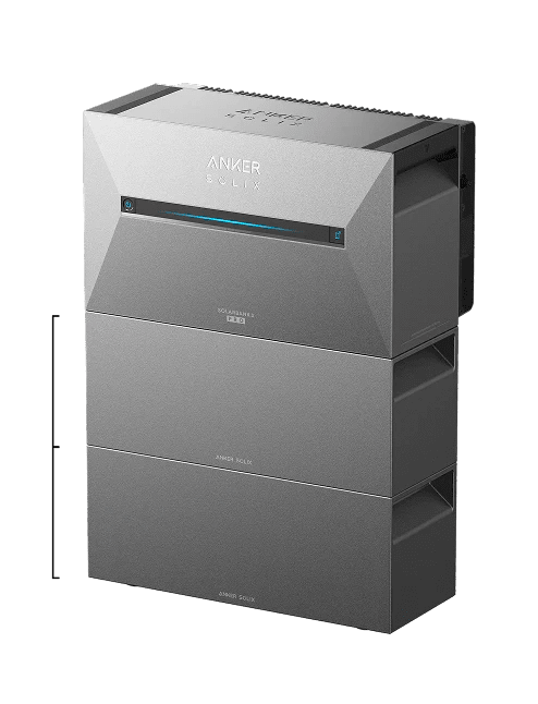 Balkonkraftwerk XL 1,8 kWp + ANKER Solarbank 3 Pro + 2 Erweiterungsakkus - Dachflug Solar