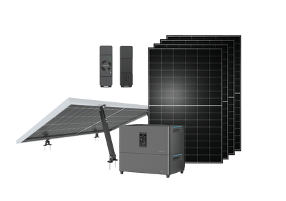 Balkonkraftwerk ZEUS SMART POWERSYSTEM 2000 + - Dachflug Solar