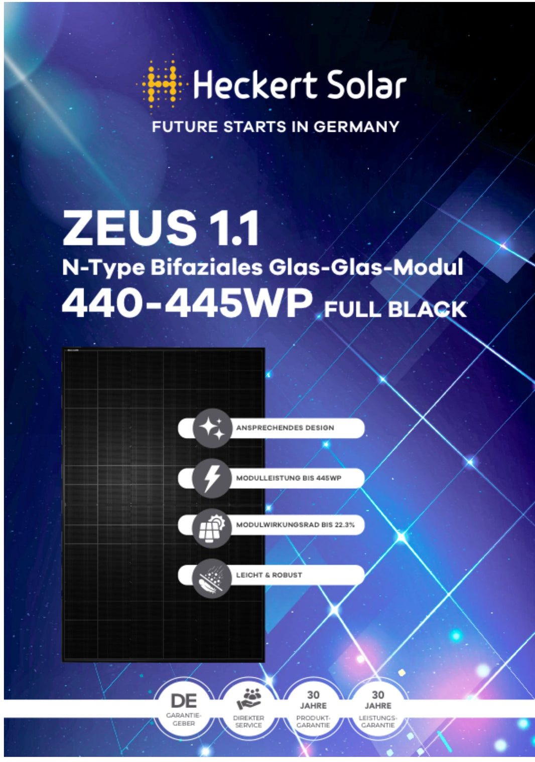 Heckert Solar Module - Qualität für Ihr Solarenergieprojekt – Dachflug ...